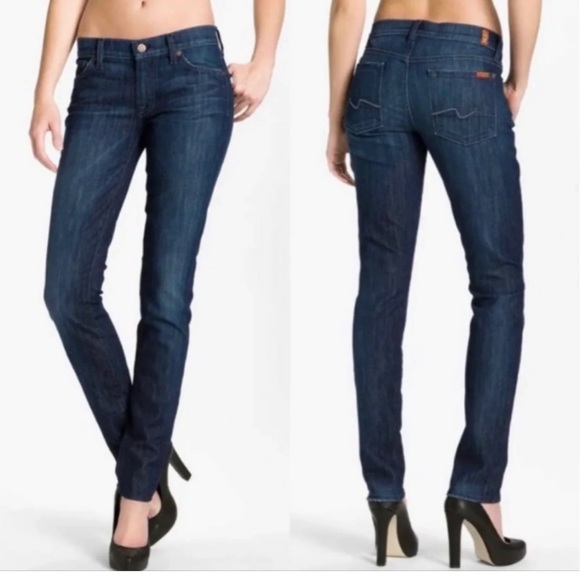 7 For All Mankind Roxanne Jeans Size 27 - Picture 13 of 14